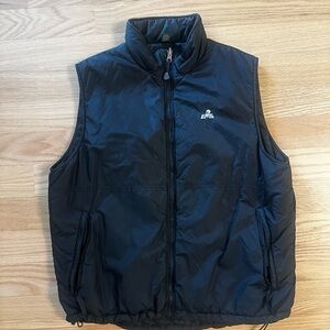 Men's EMS Black Puffer Vest